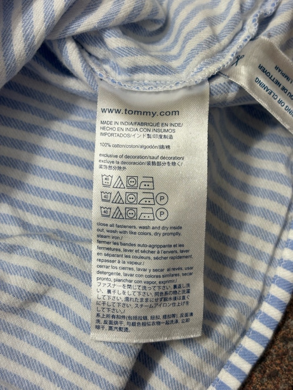 2 for 18$ - Tommy Hilfiger 4-5T Striped Tank Top - Button Front Summer Cute - Picture 7 of 7